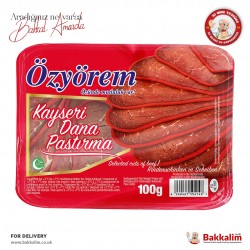 Ozyorem 100 G Kayseri Selected Cuts Of Beef