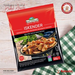 Kaptanlar Iskender Kebeb 600 G of Beef Deep Frozen