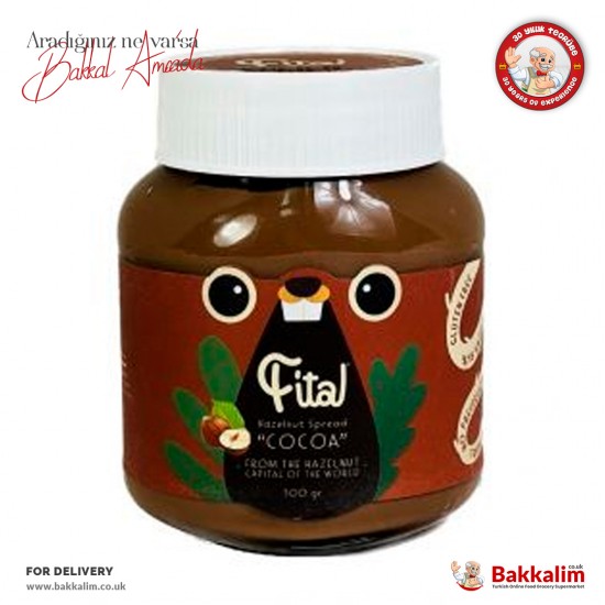 Fital 300 G Hazelnut Spread with Cocoa - 8680690053429 - Turkish Online Market Europa