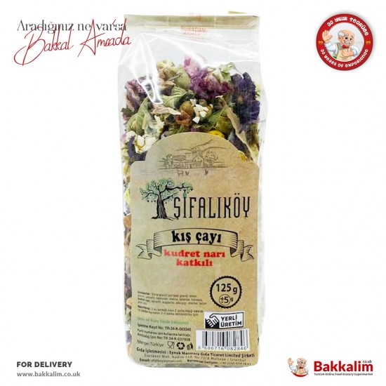 Şifalıköy Kış Çayı 125 Gr Kudret Narı katkılı - 8680716082846 - Turkish Online Market Europa