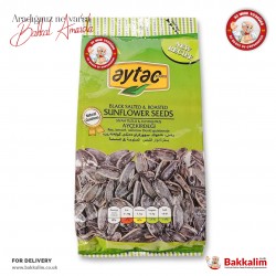 Aytac 250 G Roasted and Salted Black Sunflower Seeds Dakota