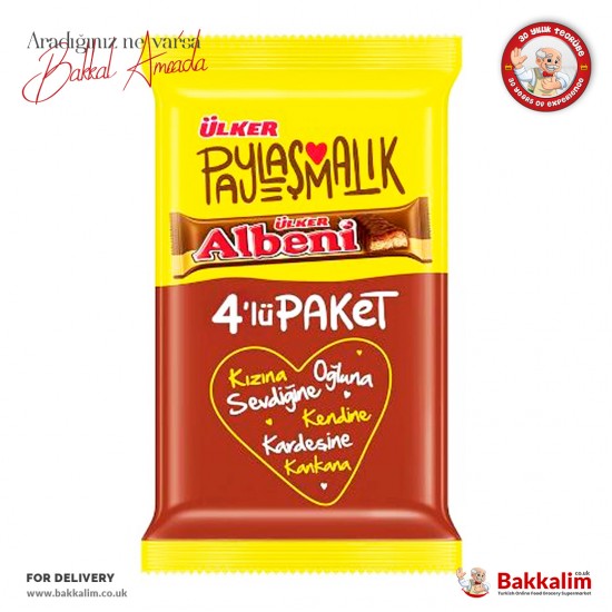 Ülker 160 Gr Albeni 4 lü Paket - 8690504036319 - Turkish Online Market Europa