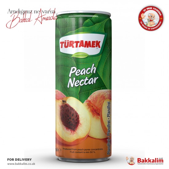 Tamek 250 ml Peach Nectar Juice Drink - 8690575000004 - Turkish Online Market Europa