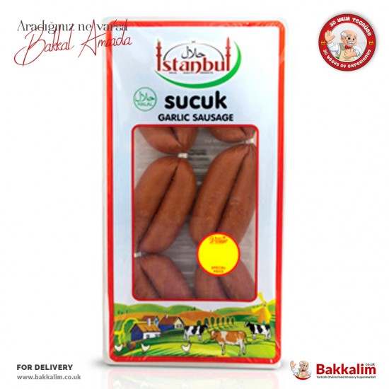 Istanbul 1000 G Finger Garlic Sausage Turkish style Sucuk - 8711659058220 - Turkish Online Market Europa