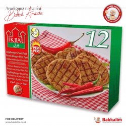 Ikbal 720 G Chıcken Burger Peri Peri Pack in 12 Pcs