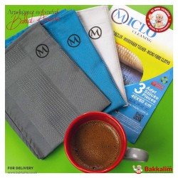 Miclo 3 Pcs Micro Fibre Cloths 40 cm 60 cm